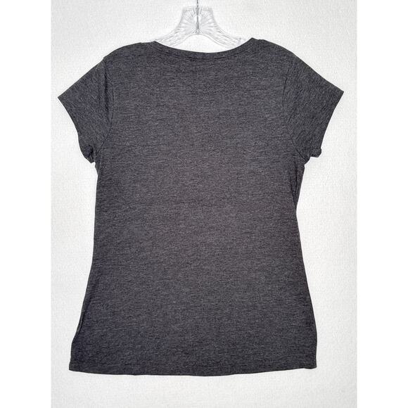 Marvel NYC Captain America NYPD Graphic Tee Women’s V-Neck gray medium - Picture 6 of 9